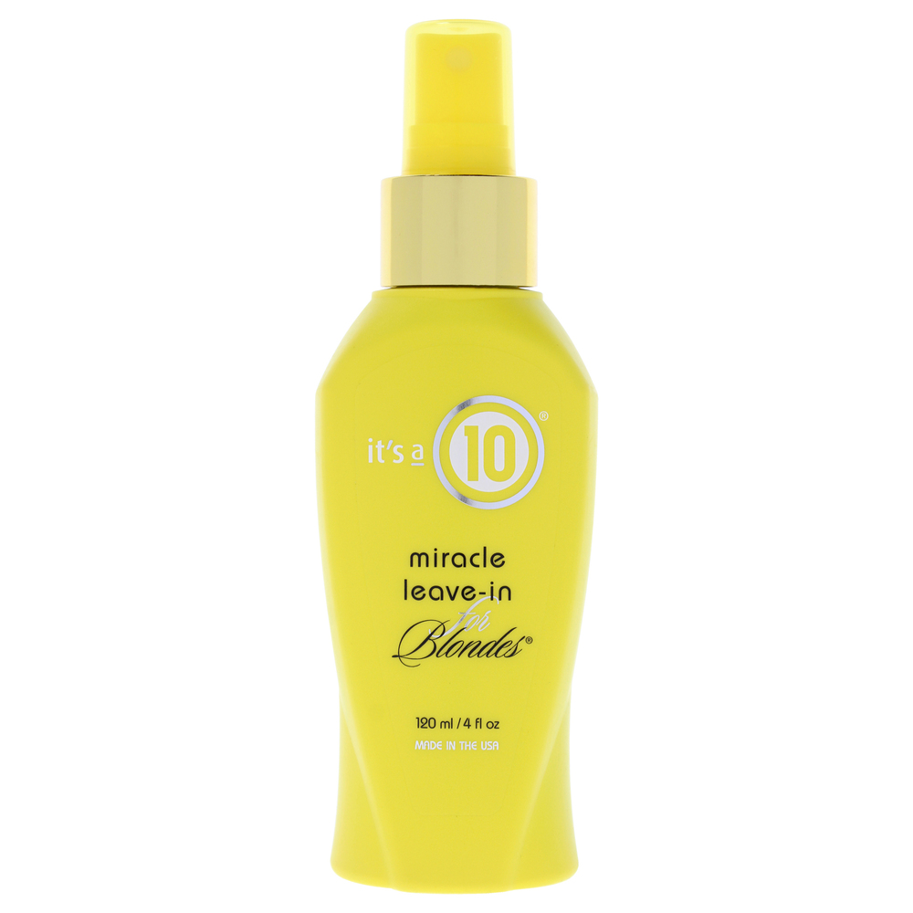Miracle Leave-In For Blondes by Its A 10 for Unisex - 4 oz Treatment